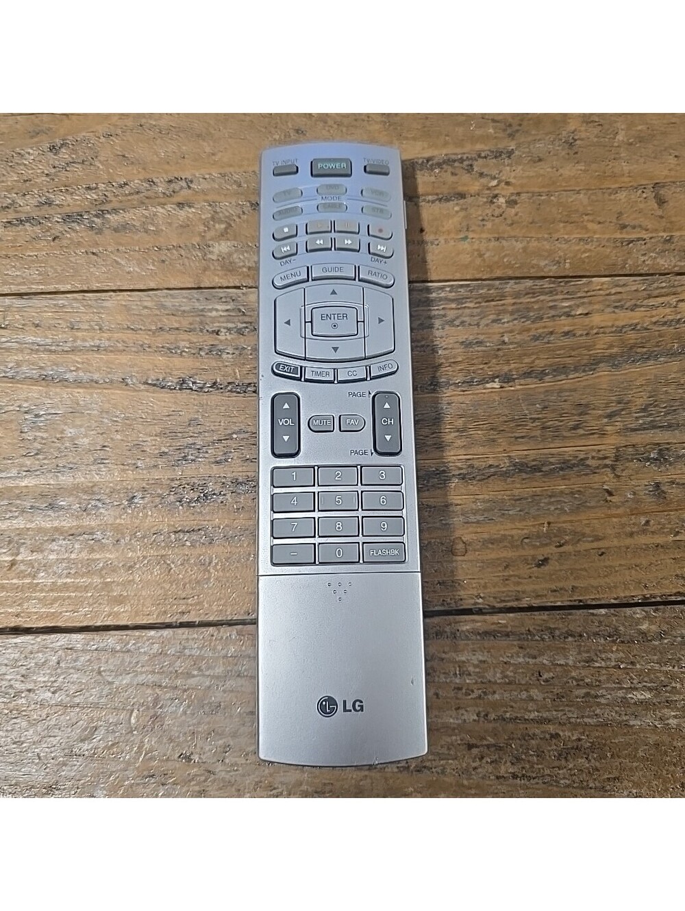 LG 6710V00141N Plasma TV Remote Control 42PX3DCV 50PX1DH 42PX3D HRA412 - Tested